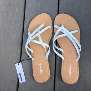 Braided flip flops!